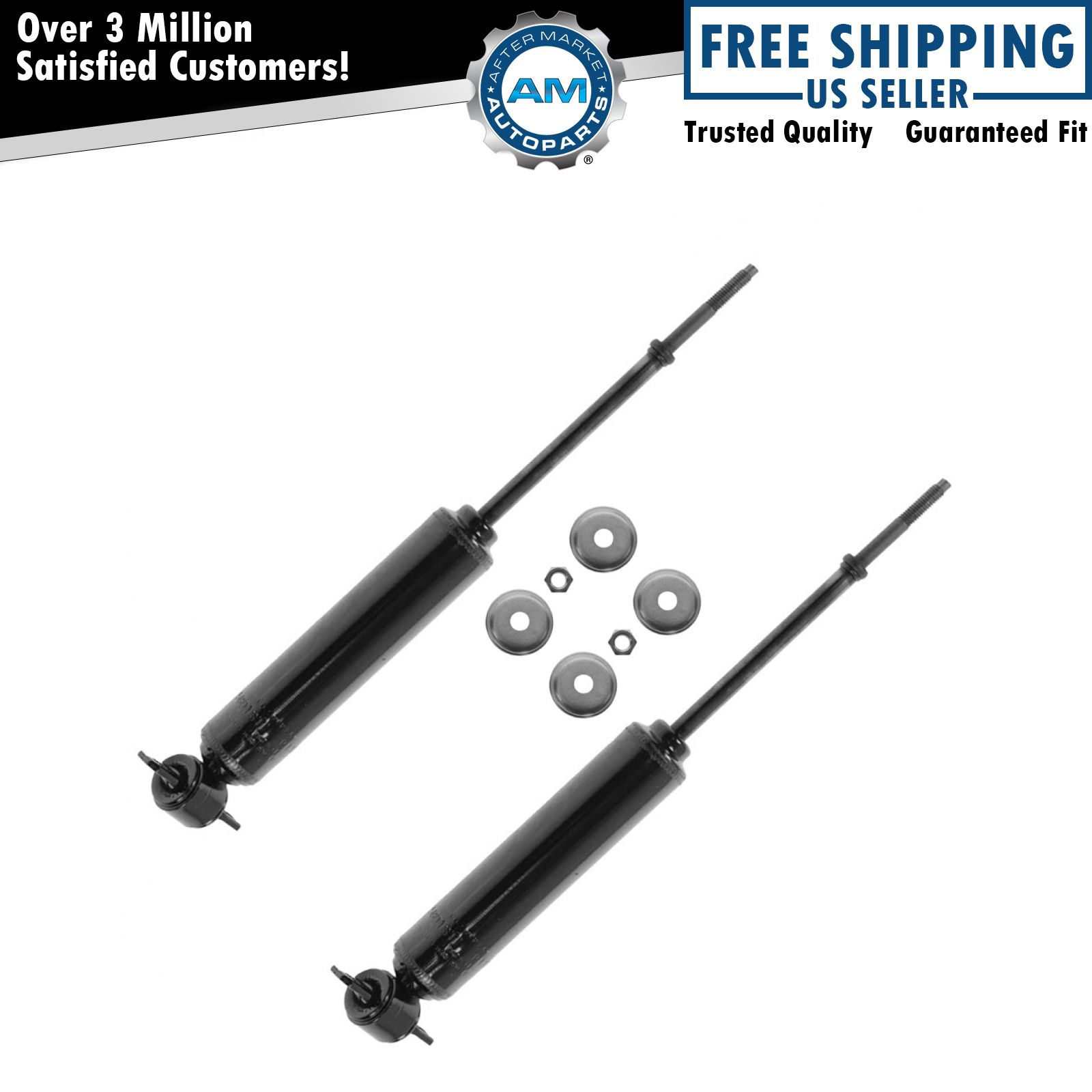 Monroe Sensa-Trac Shock Absorber Pair Front For Chevy Ford Buick Olds Pontiac