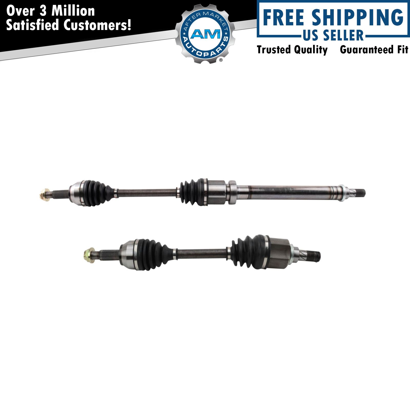 Front CV Axle Shaft Set For 2011-2015 Ford Fiesta