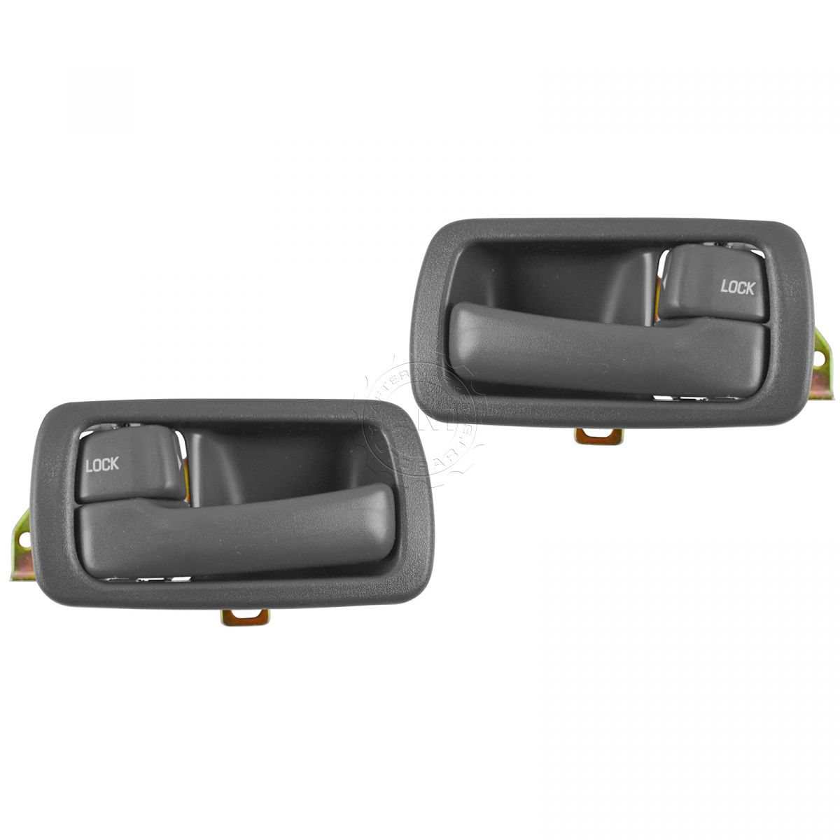 Charcoal Inside Door Handle Bezel LH RH Kit 4pc for Tundra Double Cab ...