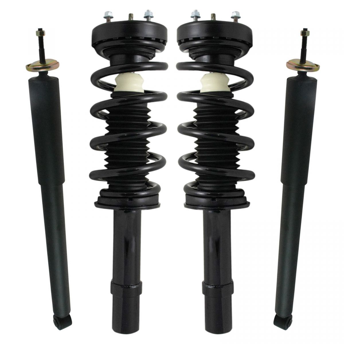 Front Rear Complete Strut Assembly & Shock Absorber Kit for Dodge
