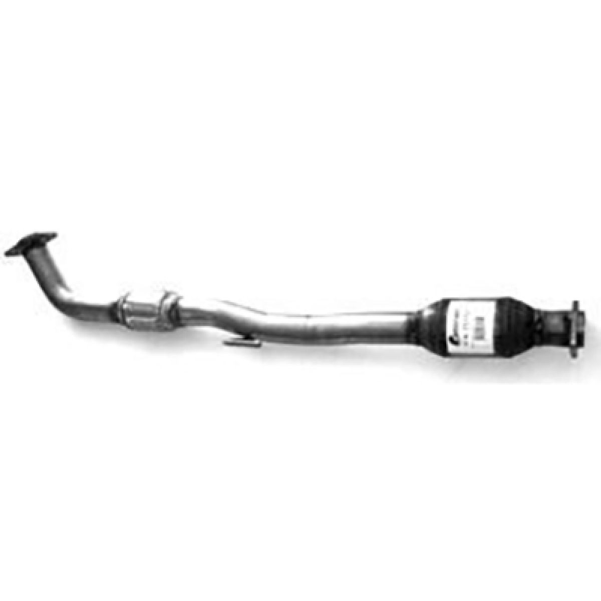 catalytic converter exhaust pipe