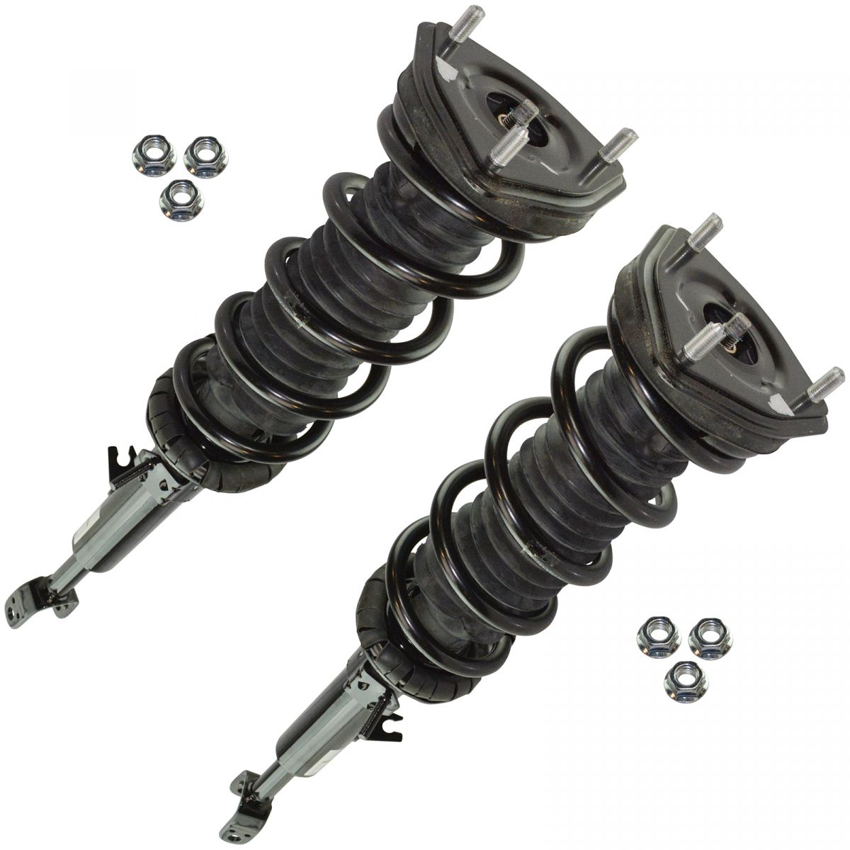 Front Loaded Quick Complete Shock Strut LH RH Pair 2pc for G35 Coupe