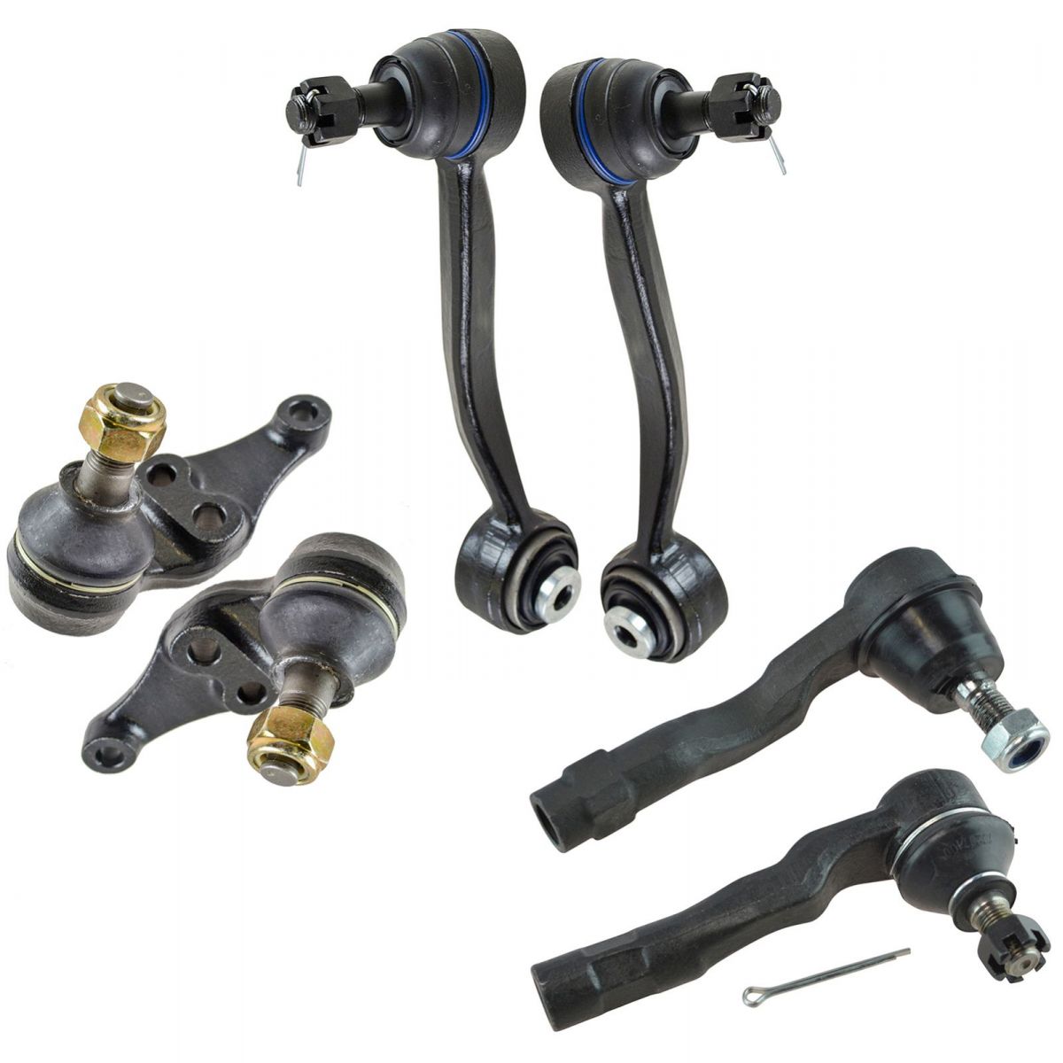 Front Control Arm Ball Joint Lateral Link Tie Rod End Suspension Kit
