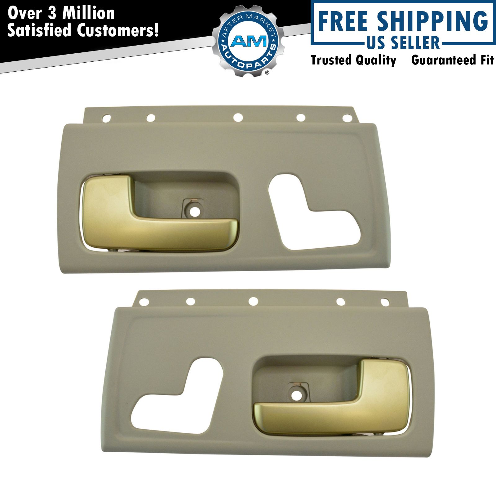 Mostrina Maniglia Interna Anteriore Destra Per Fiat Doblo' 2000-2005 Lato Destro