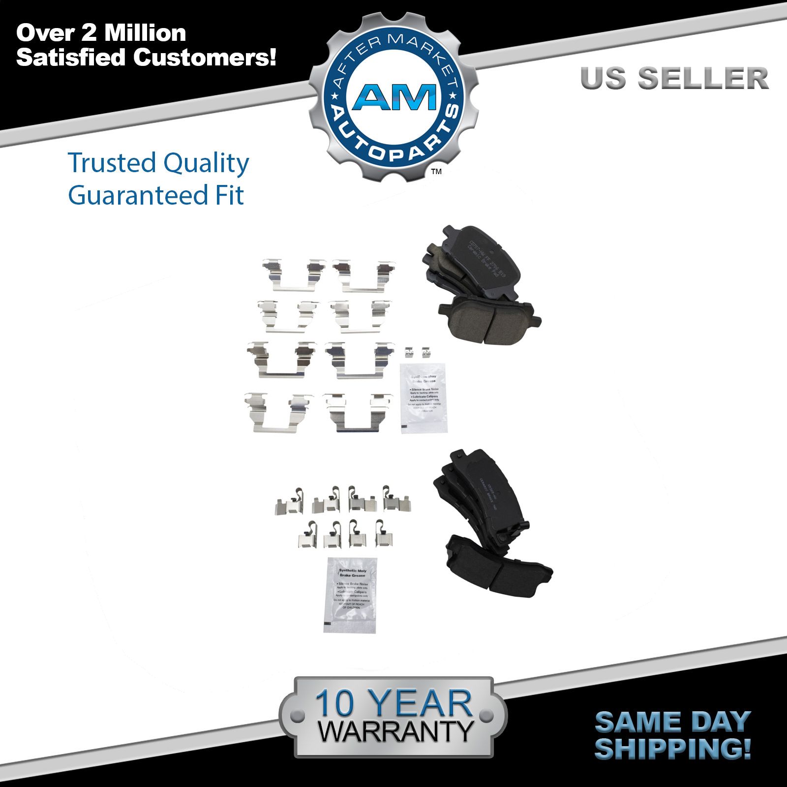 Front /& Rear Brembo Brake Pad Set Kit For Lexus ES300 RX300 Toyota Camry Solara
