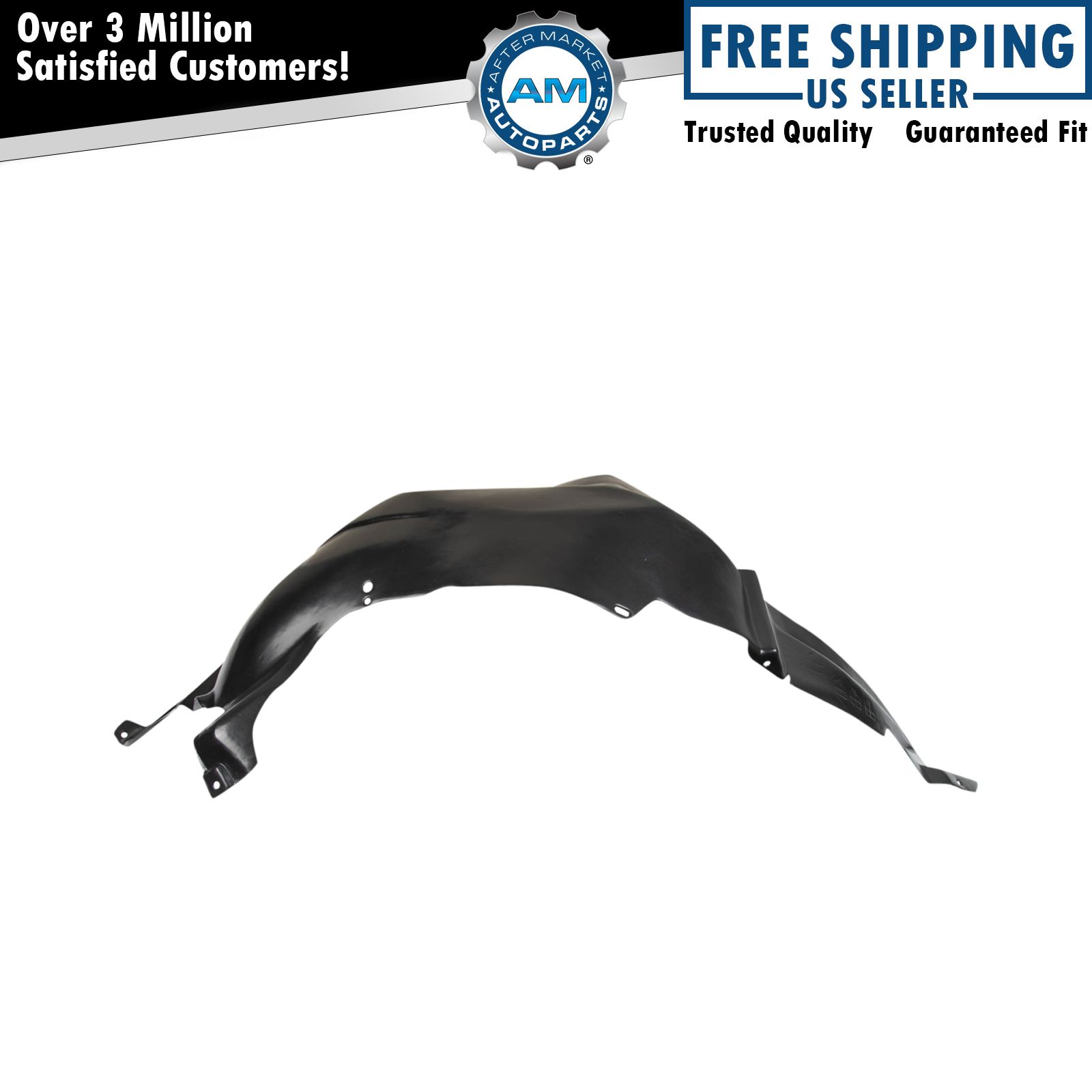 Front Right Inner Fender Liner Black For 2004 Jeep Grand Cherokee CH1249142