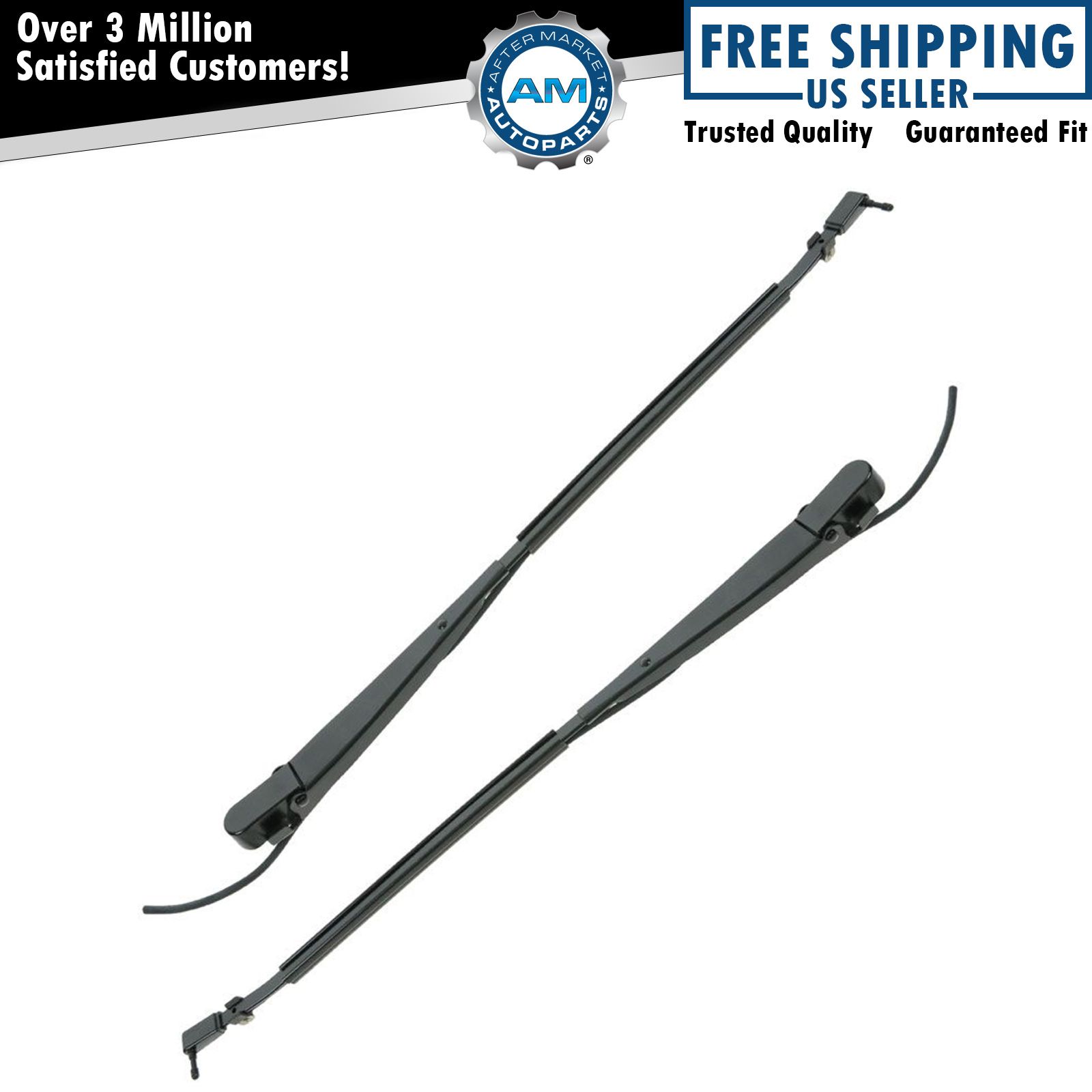 Front Windshield Wiper Holder Arm Pair for 8598 Chevy Astro Van GMC