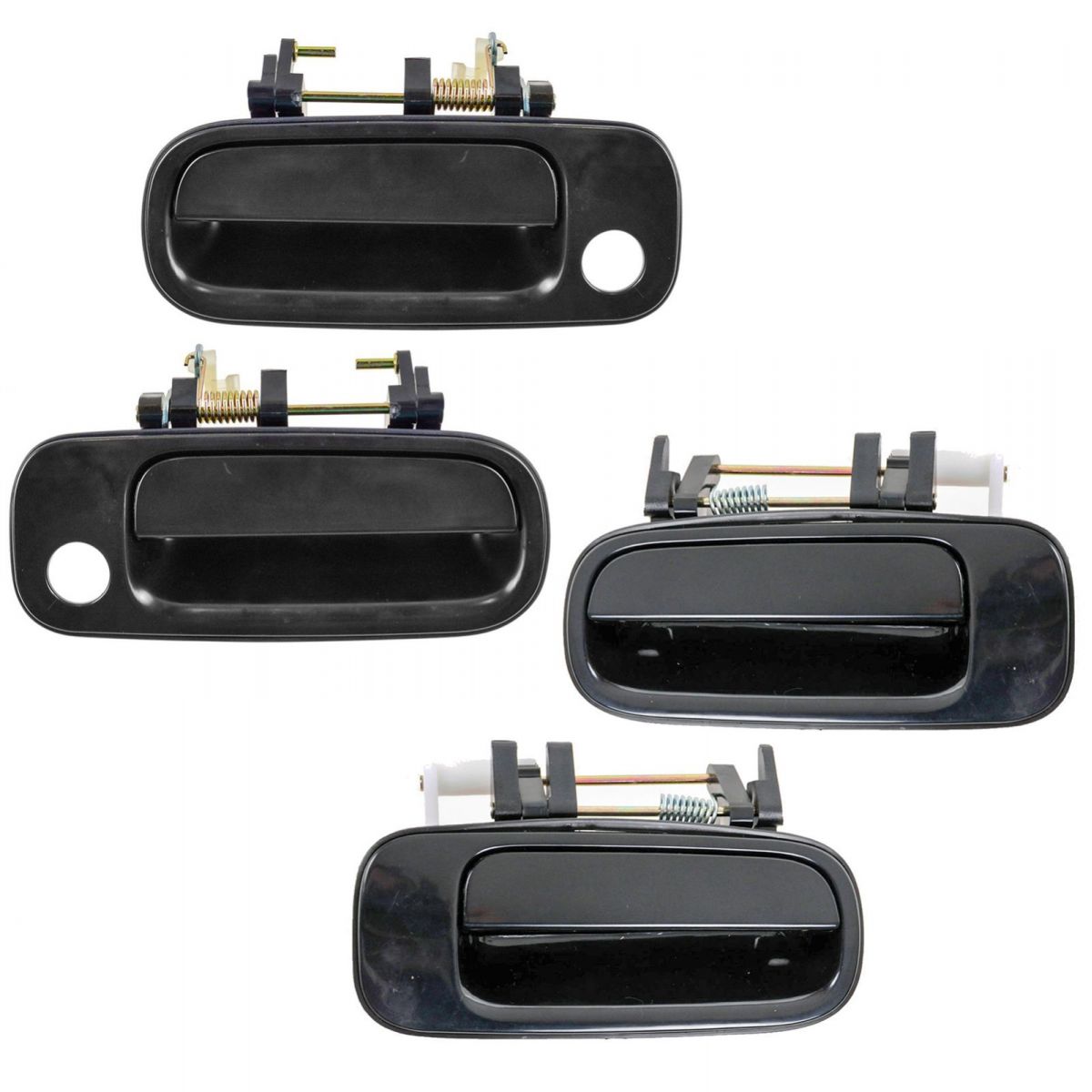 Outer Outside Exterior Door Handle Front 4 Piece Set Kit For 92-96 