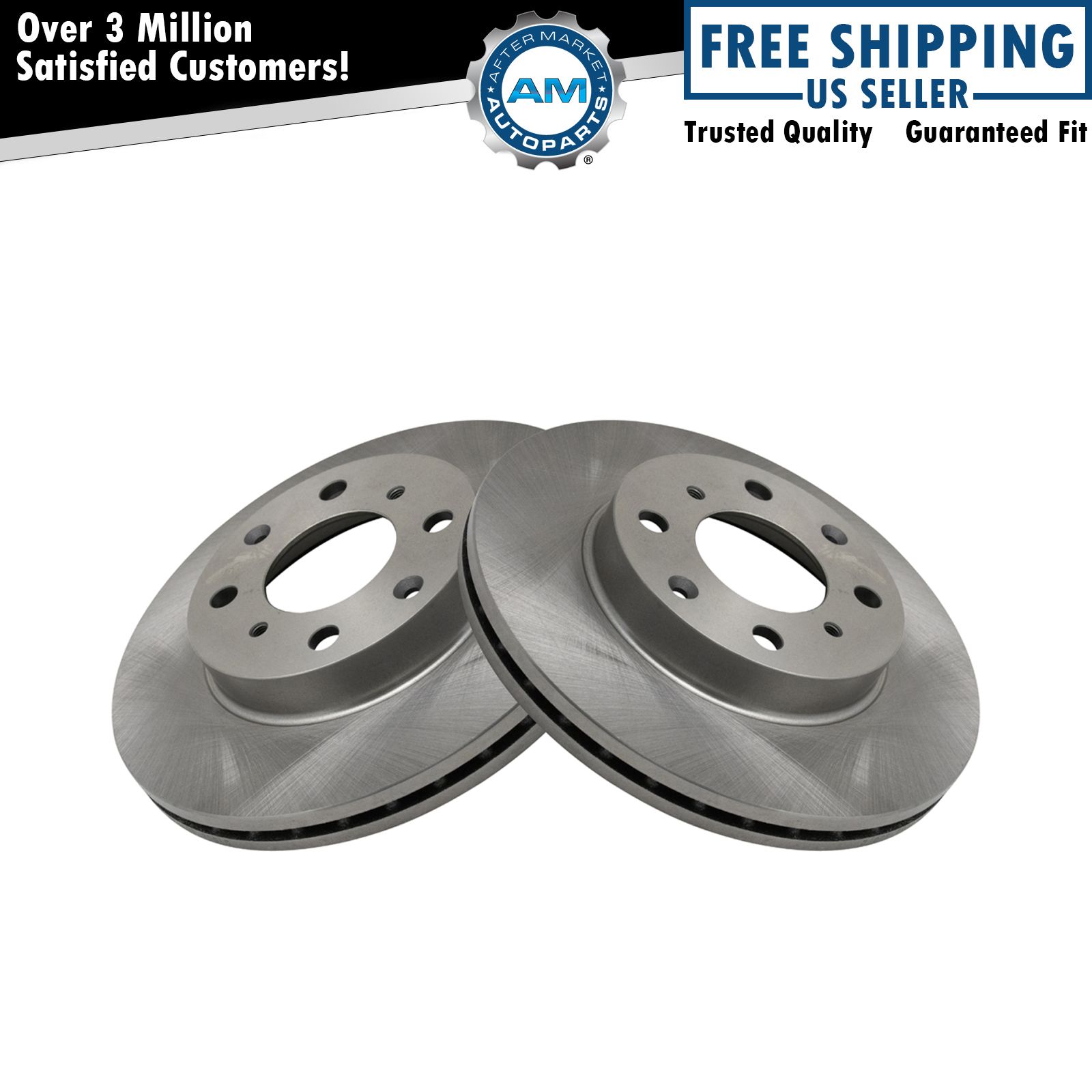 Disc Brake Rotors Front Pair Set for Honda Civic Del Sol CRX New