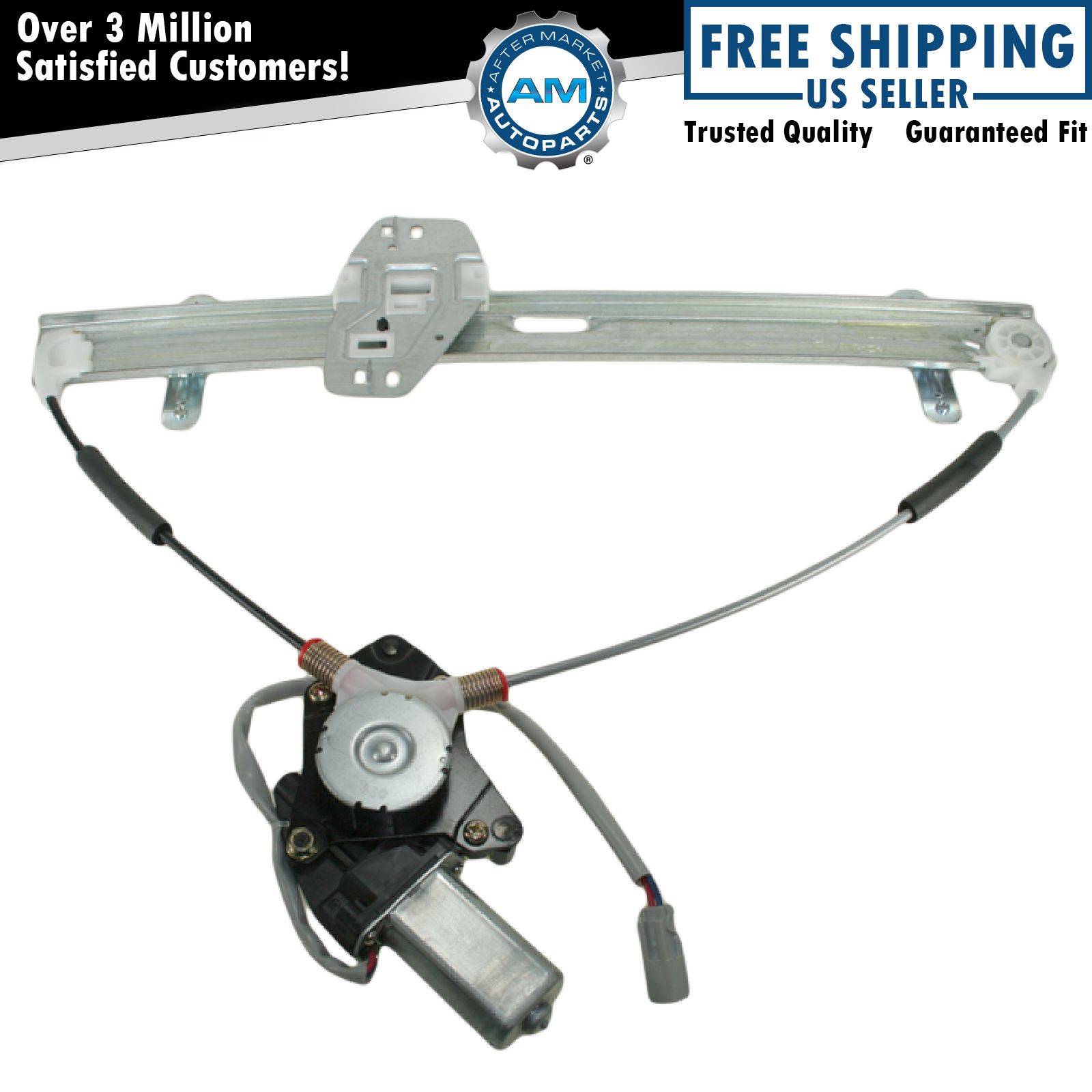 Front Power Window Regulator w/ Motor Passenger Side Right RH for 0311