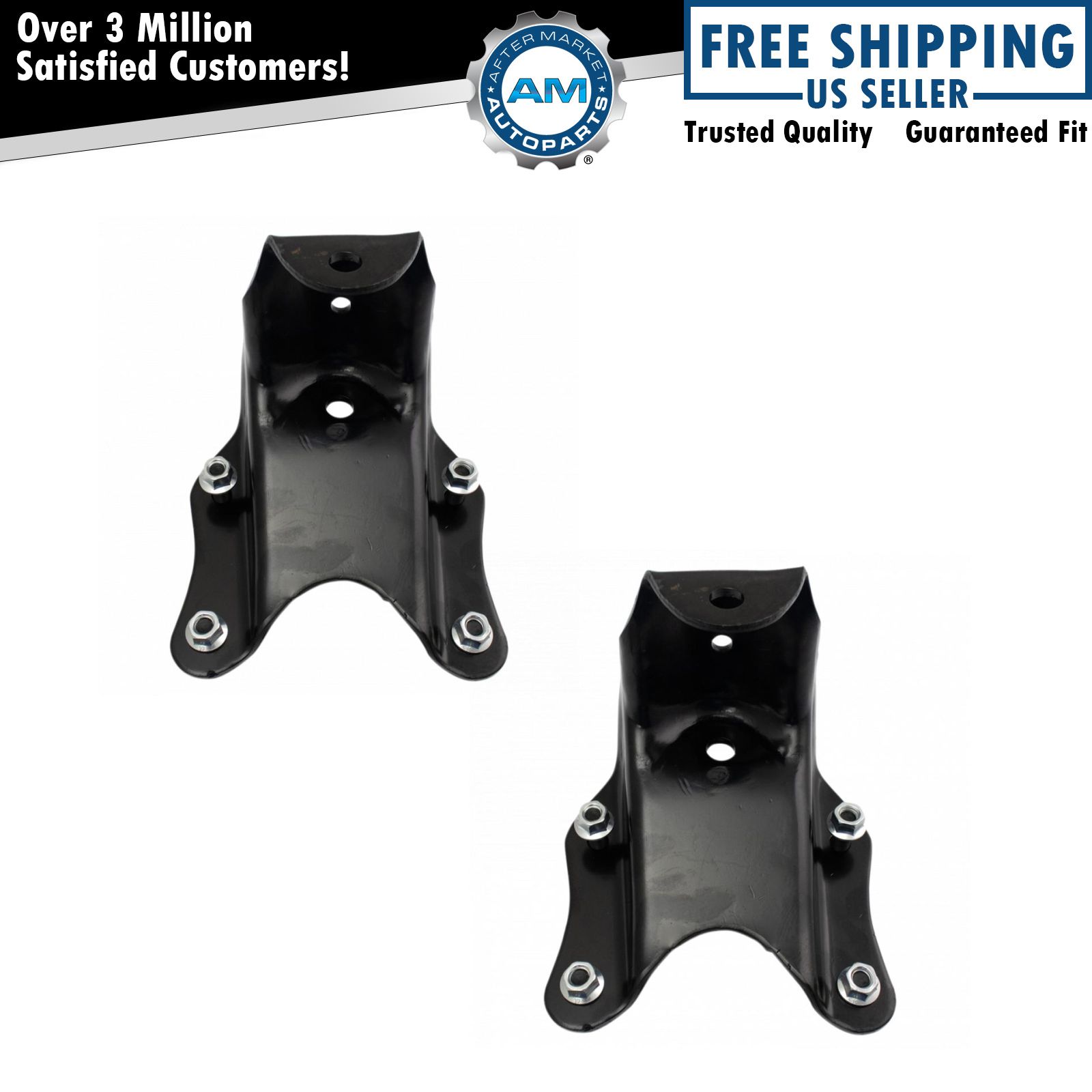 Leaf Spring Rear Shackle Hanger Bracket Repair Pair for Bronco F150