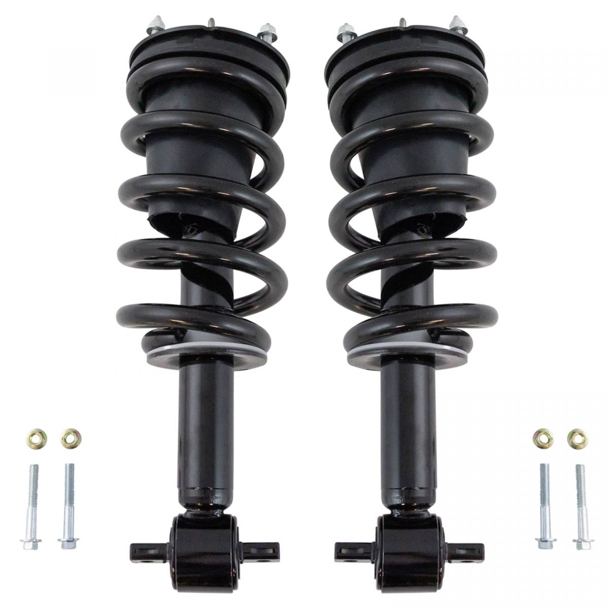 Front Loaded Complete Shock Strut Spring Assembly Pair for Silverado ...