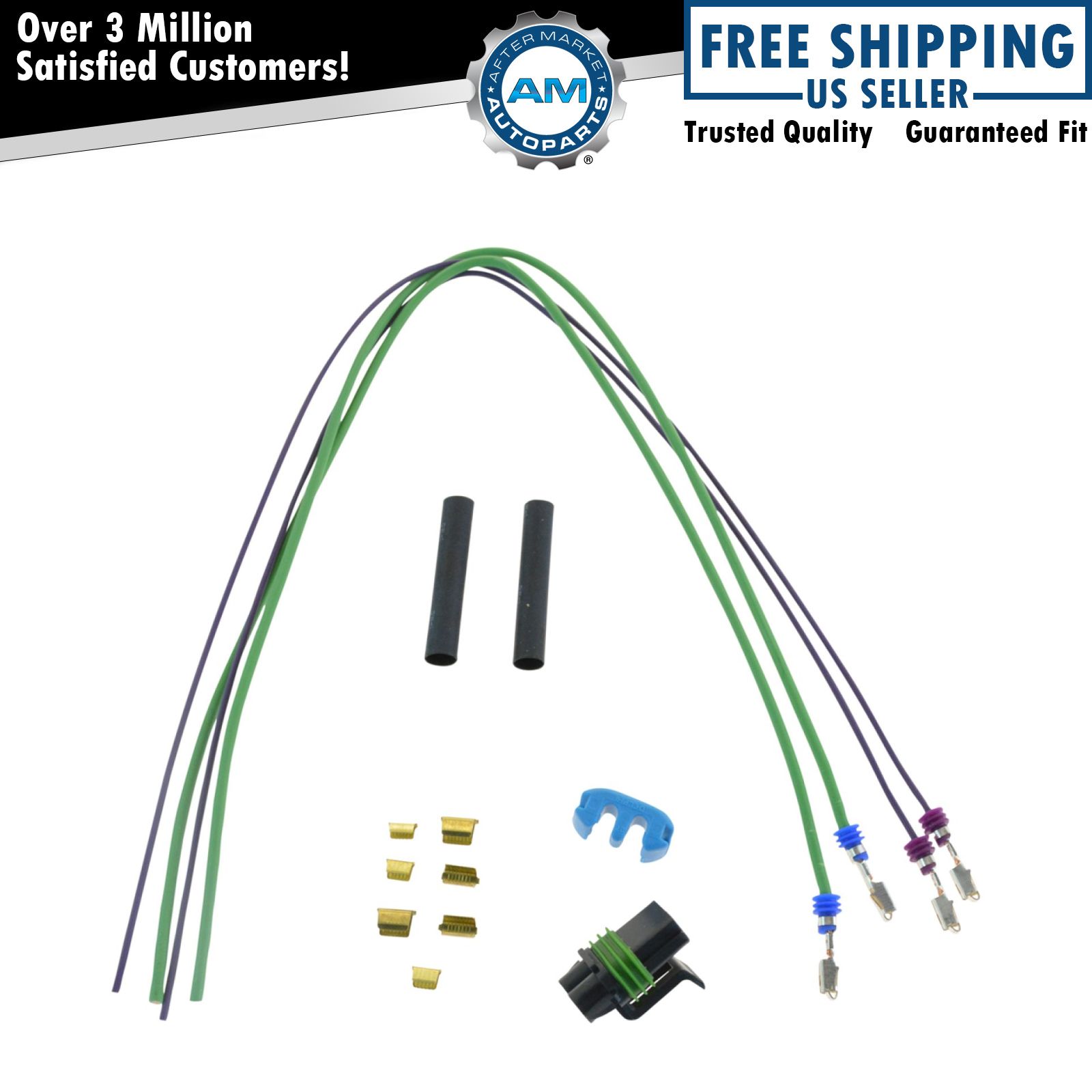 OEM 68043086AB Fuel Filter Water Separator Wiring Harness & Pigtail for