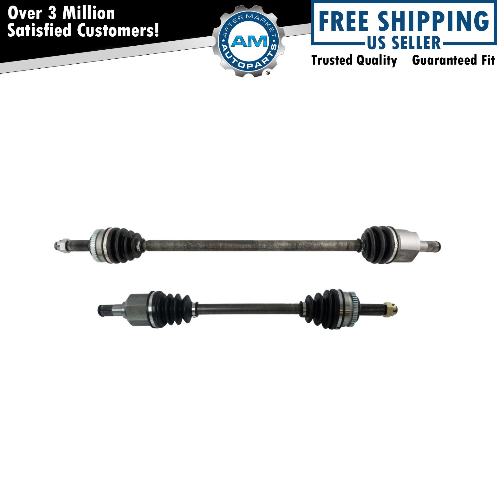Front CV Axle Joint Shaft Assembly LH & RH Sides for Hyundai Elantra
