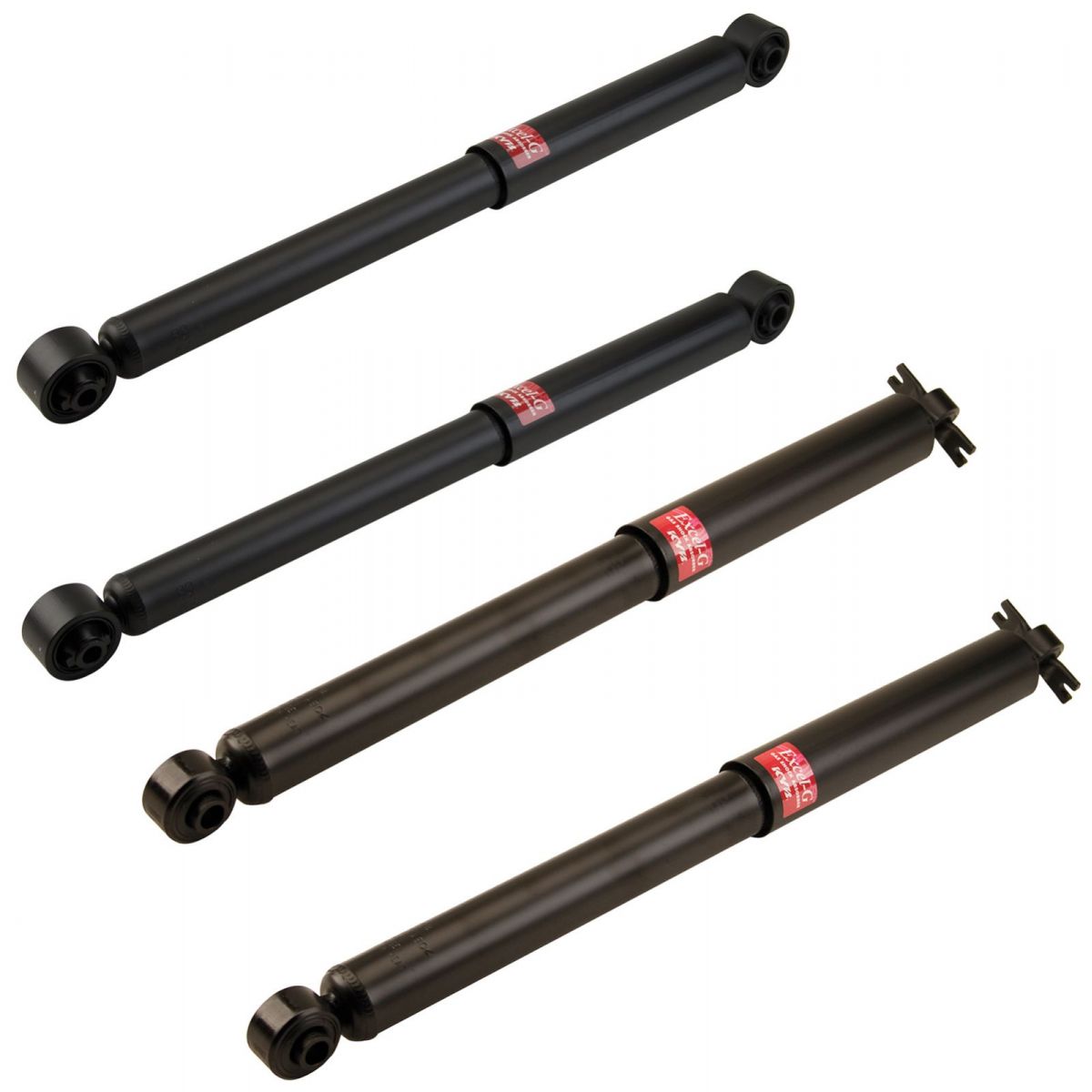 Rear and Front Shock Absorbers KYB Excel-G Kit for Toyota Corolla 2009-2010