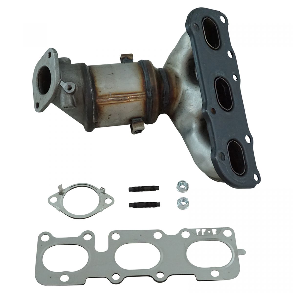 Exhaust Manifold w/ Catalytic Converter Gaskets & Hardware RH for