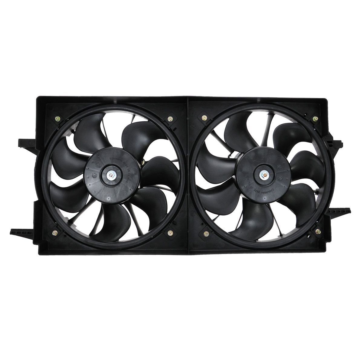 Dual Radiator Cooling Fan Assembly for Chevy Malibu Pontiac Grand Am