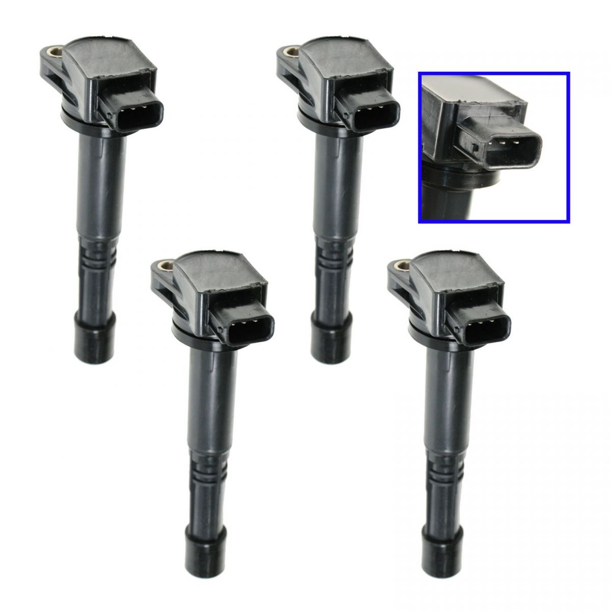 Brand New COP Ignition Coils Set of 4 Kit For 00 01 02 03 Honda S2000