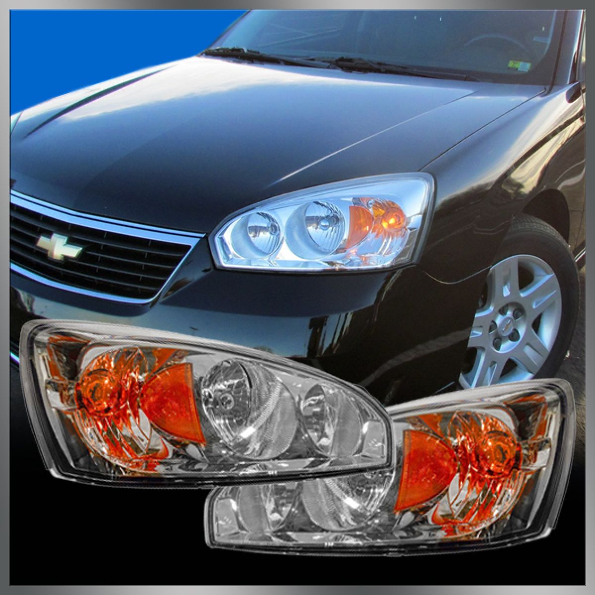For 2004-2008 Chevrolet Malibu Left Driver Side Head Lamp Headlight