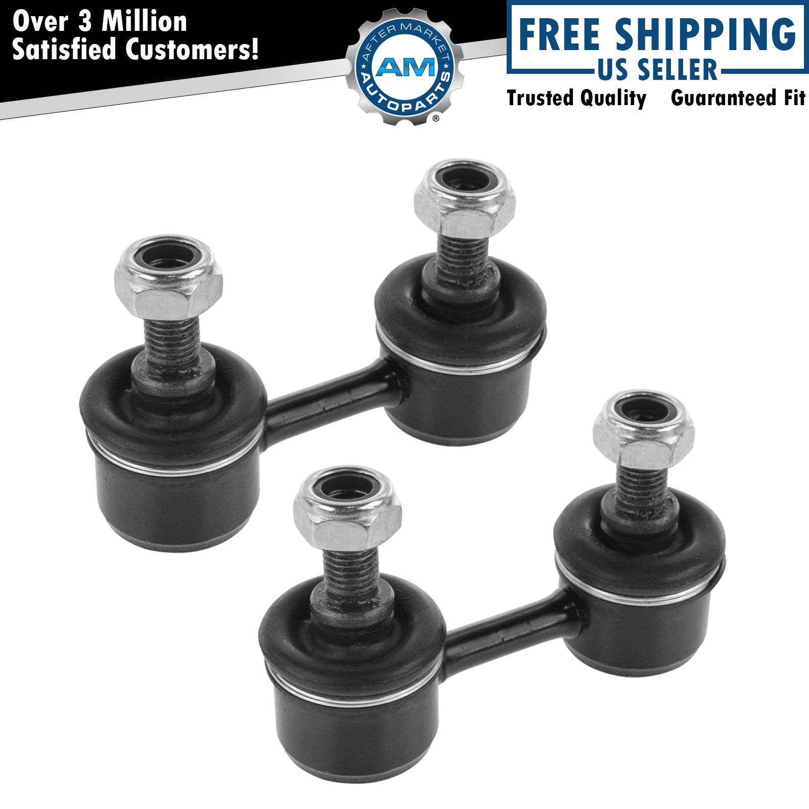 Sway Bar End Link Front Pair Set Suspension for Toyota Chevy Geo