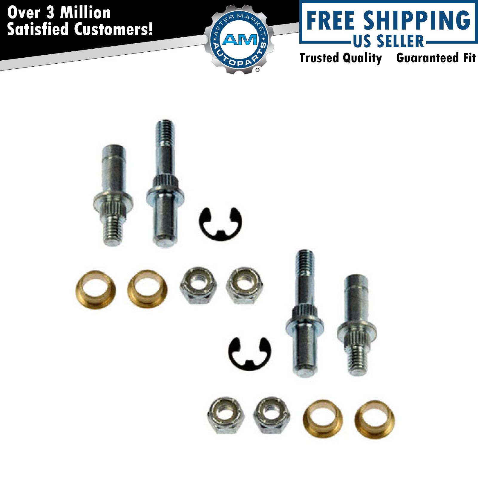 Dorman Rear Upper And Lower Door Hinge Pin And Bushing Kit Pair For Gm Pickup Truck Ebay 