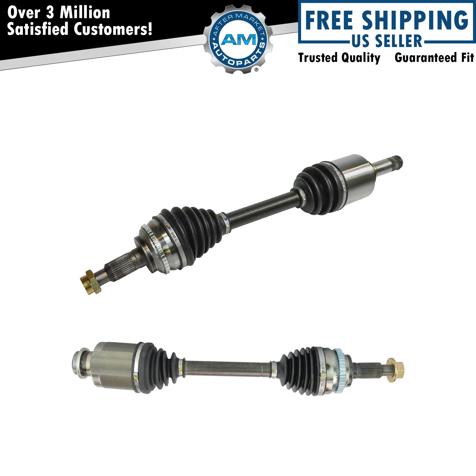 Front Cv Axle Shaft Assembly Pair Lh Rh Sides For Ford Edge Lincoln Mkx Awd Ebay