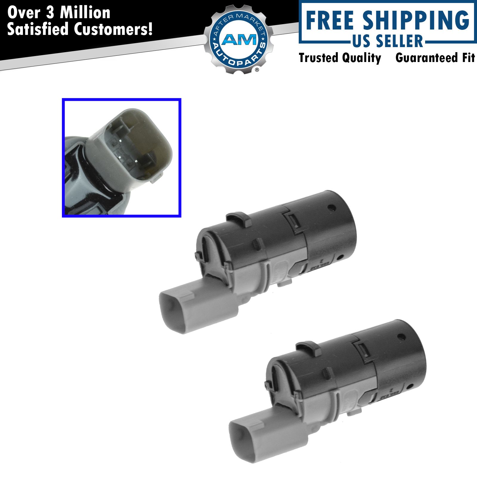 Backup Parking Assist Sensor Rear Pair Set for BMW 525i 530i 540i M5 X3 X5 eBay