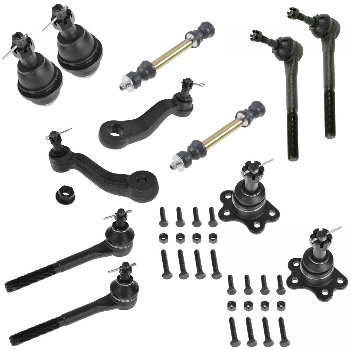 Suspension Kit Set of 12 for Chevy GMC K1500 K2500 Pickup Yukon Tahoe