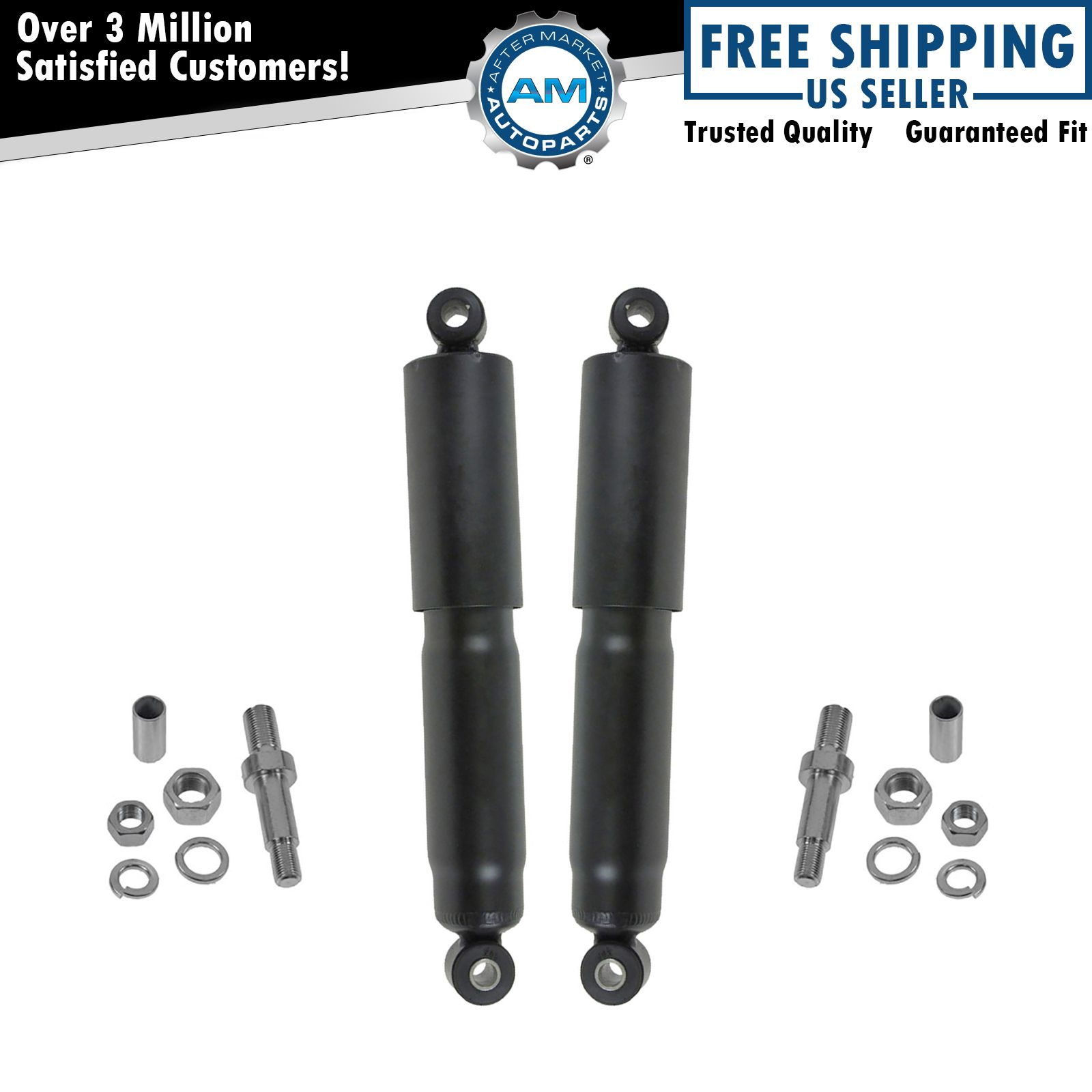 Front Strut Shock Absorber Pair Set for Chevy GMC Pickup Truck SUV Van 2WD