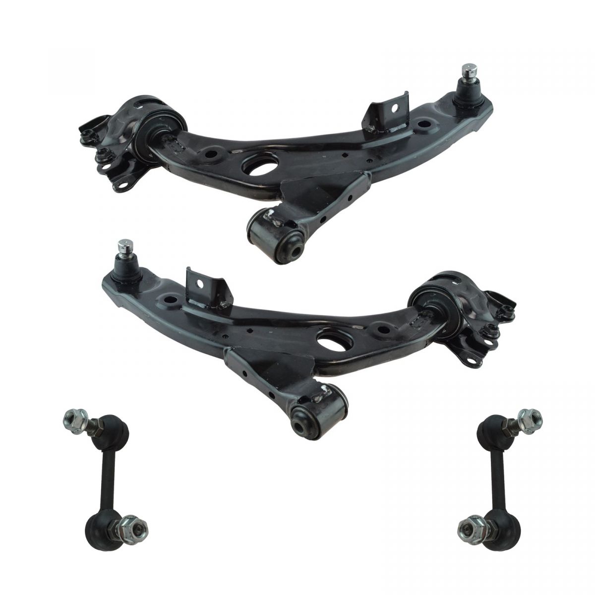 Front Control Arm Ball Joint Stabilizer Sway Bar Link Suspension Kit Set 4pc