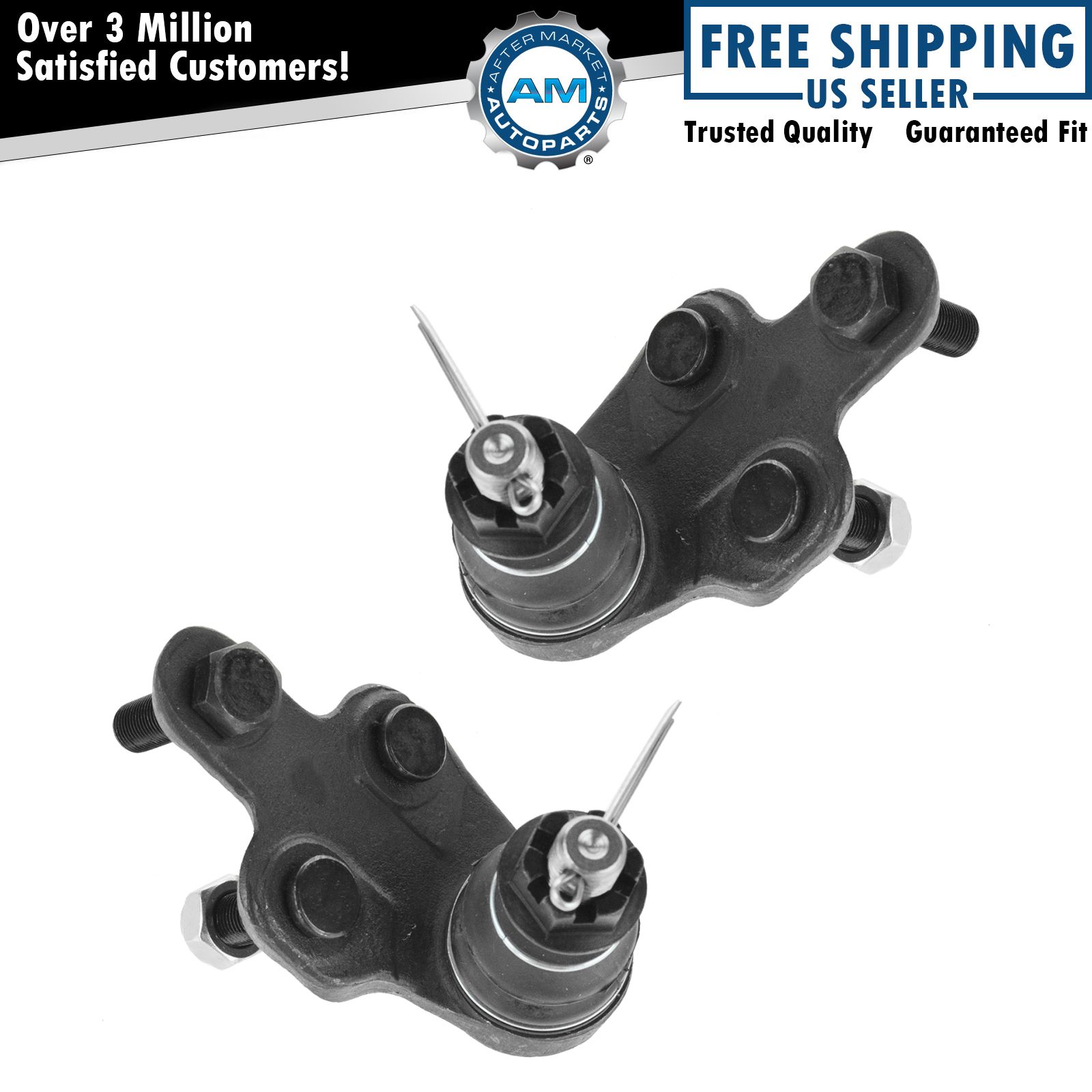 Ball Joint Front Lower Driver Passenger Pair Set for Toyota Camry ES300 Sienna