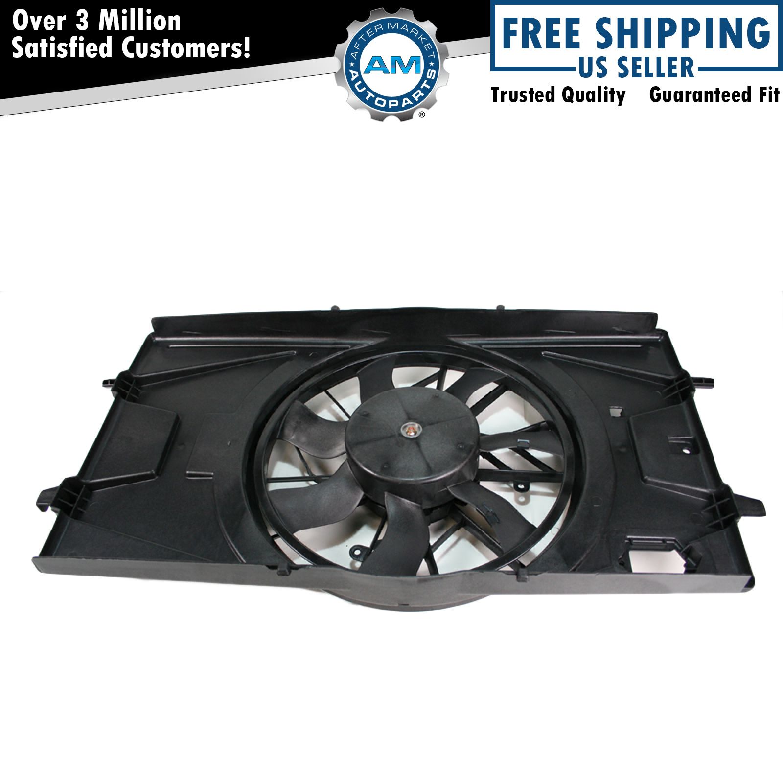 Radiator Cooling Fan & Motor NEW for Chevy Cobalt Pontiac G5 2.2L I4