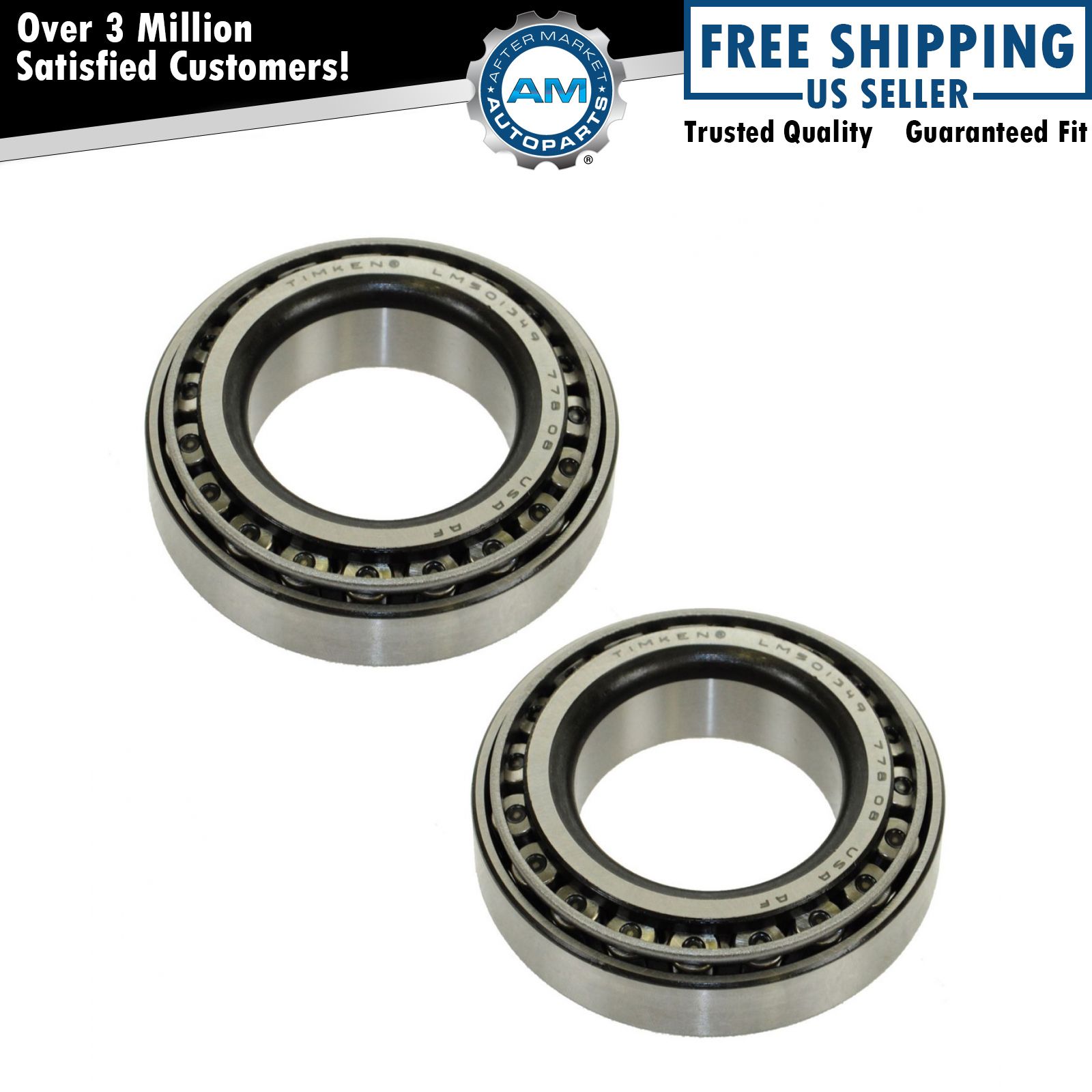 TIMKEN Bearing & Race Inner Outer Pair Set for Chevy Dodge Ford GMC Jeep