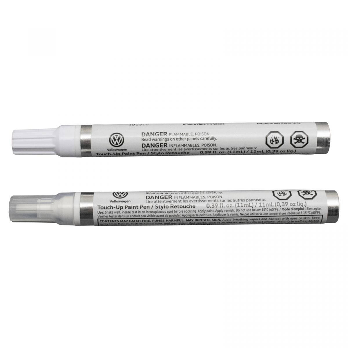 OEM TouchUp Paint Pen Deep Black Pearl LC9X Color Code & Clear Coat