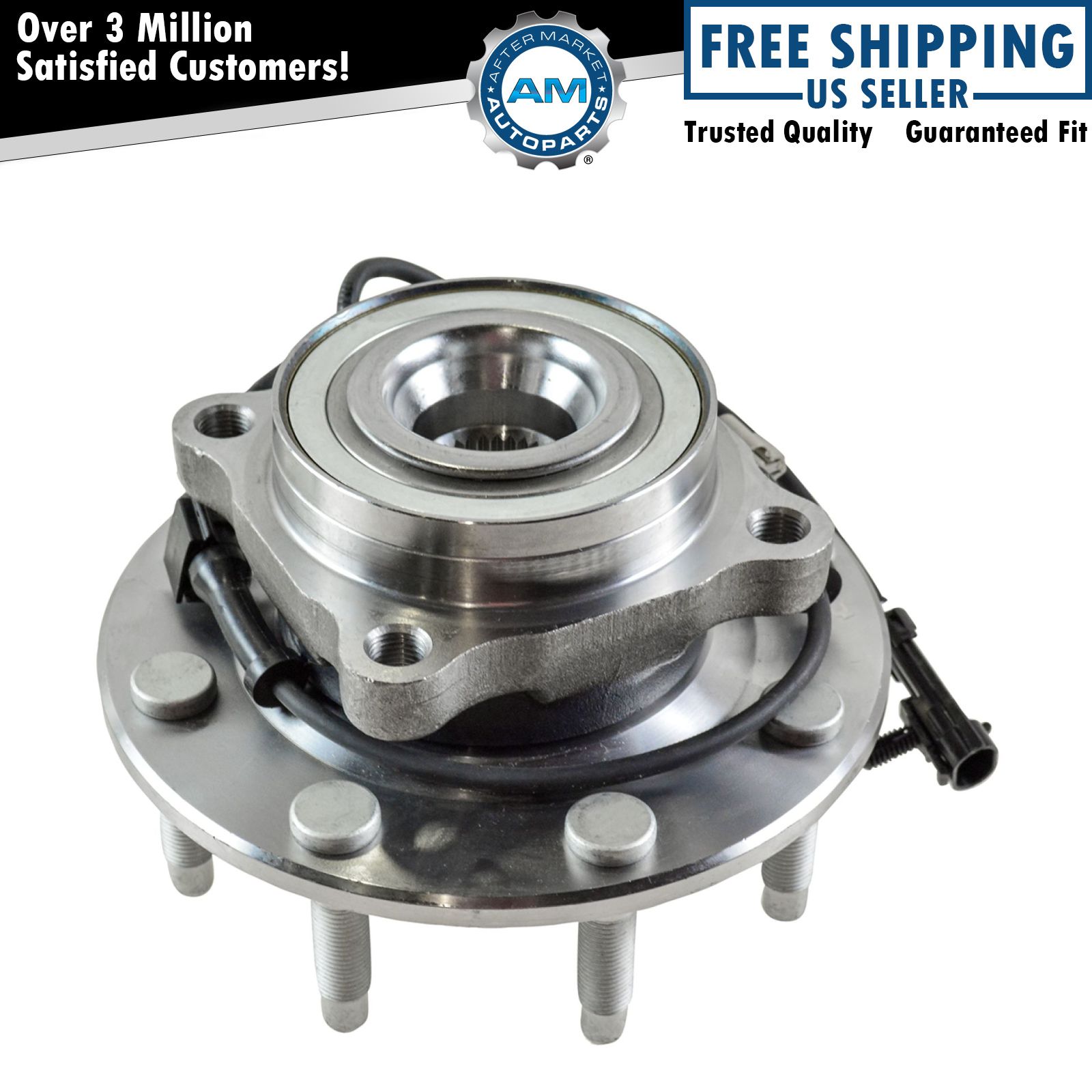 Front Wheel Bearing Hub Assembly 4x4 fits Chevy Silverado GMC Sierra ...