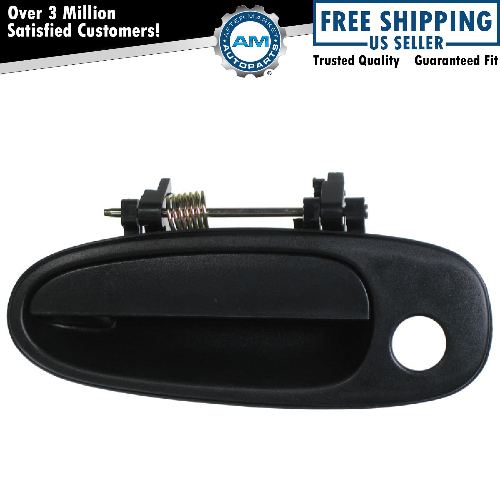 Textured Outside Exterior Door Handle Front LH Left Driver