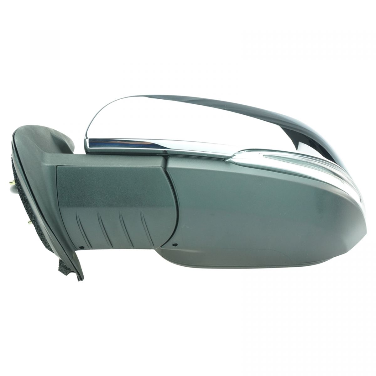 Exterior Mirror LH Driver Side Power Heated Turn Signal Chrome for
