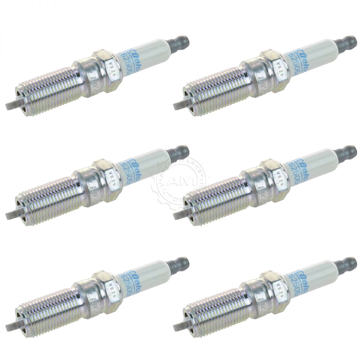 AC Delco 41103 Iridium Spark Plug Set of 6 for Chevy GMC Pontiac Olds