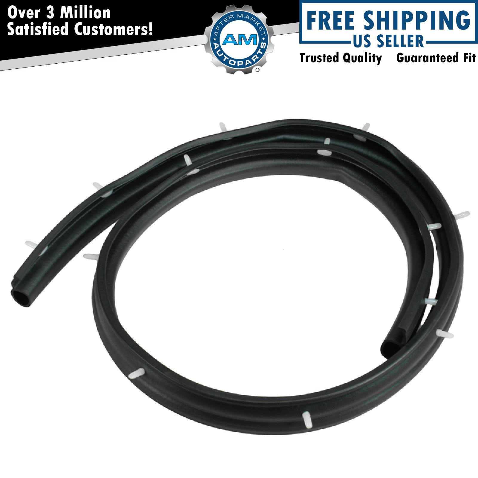 Hood to Cowl Rubber Weatherstrip Seal for Chevy GMC Blazer C/K Pickup Truck