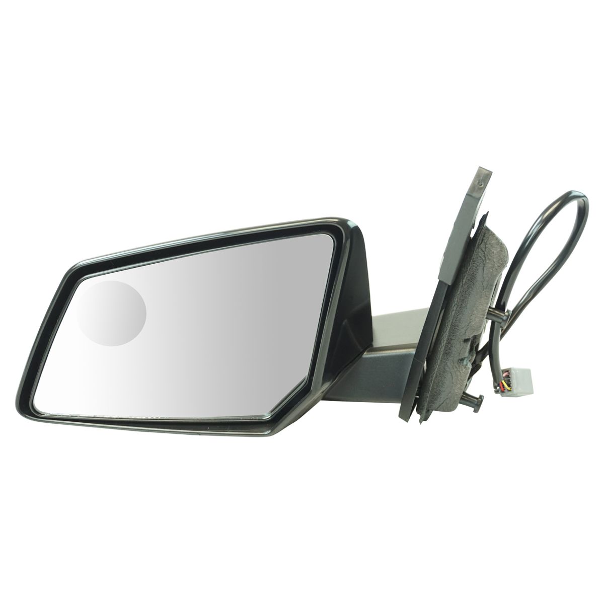 Exterior Power Heated w/ Signal Manual Folding Mirror Black LH Side for