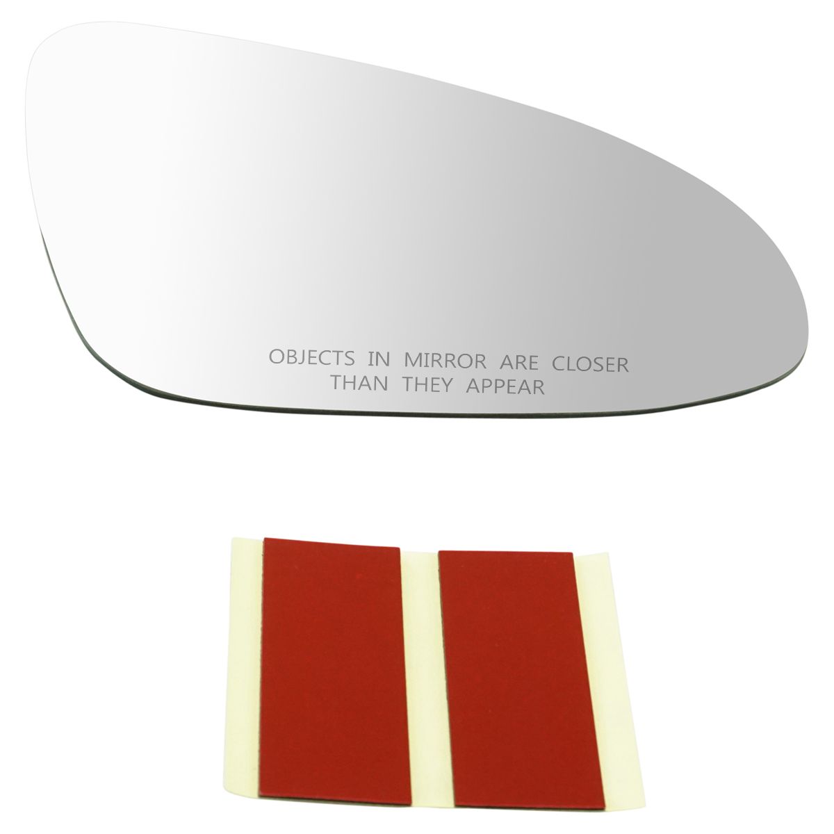 REPLACEMENT MIRROR GLASS WITH BASE PLATE TO FIT Toyota Yaris 06 RH