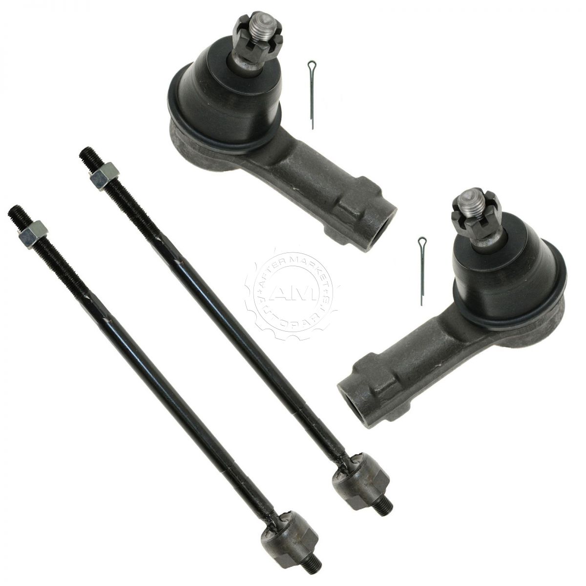 4 Piece Kit Inner Outer Tie Rod Ends for 06-07 Jeep Liberty Truck SUV New