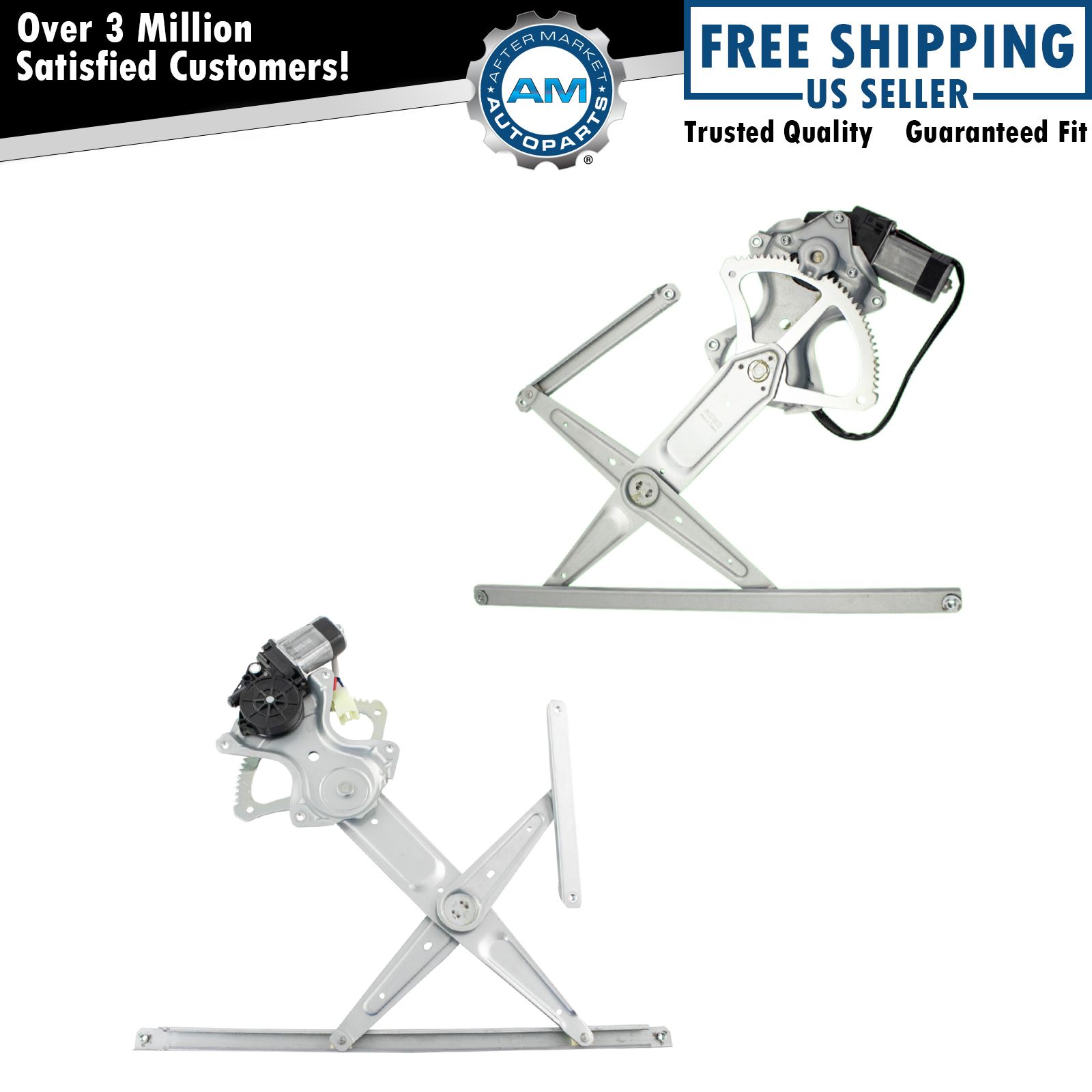 Front Window Regulator with Motor Assembly Pair for Corolla Matrix New