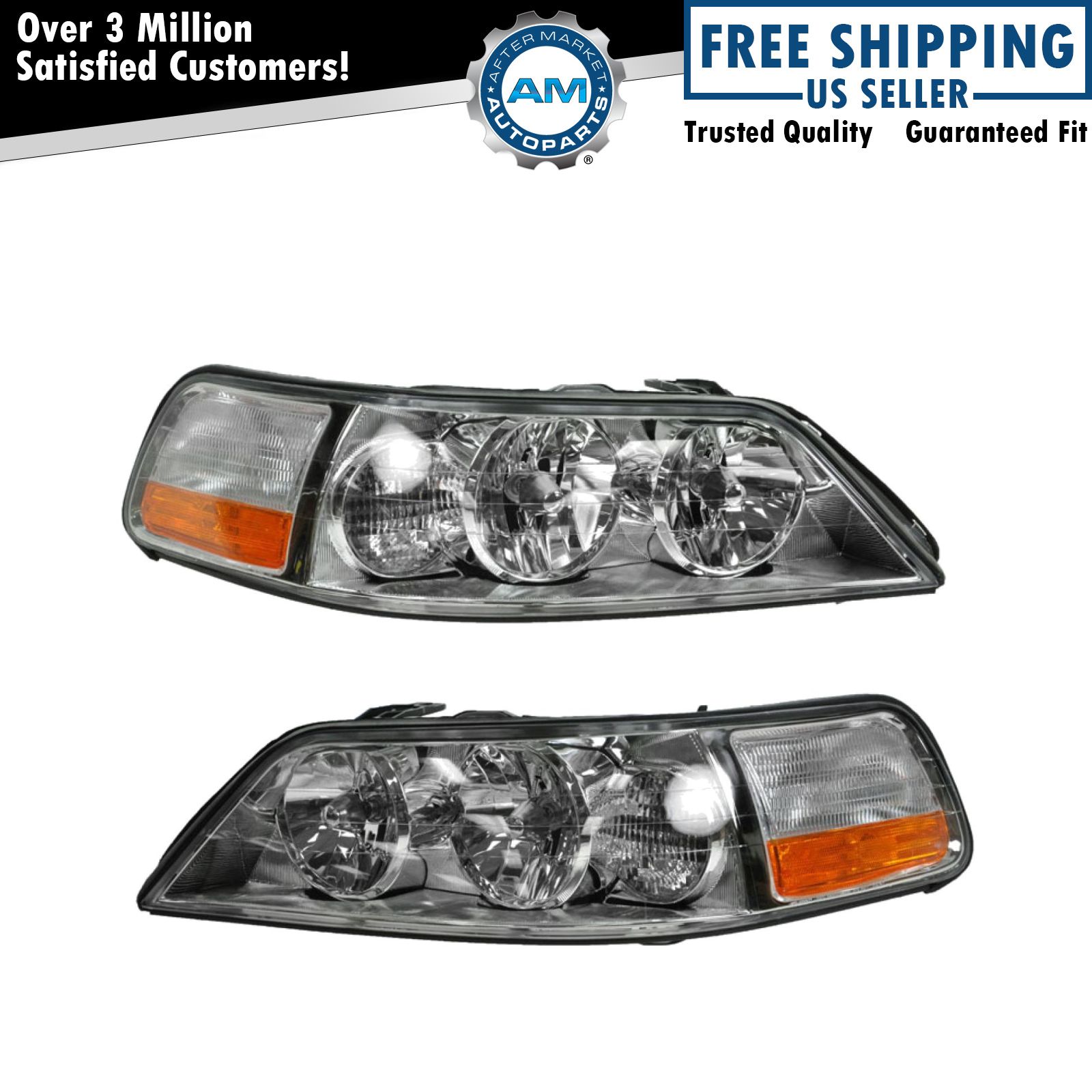 <b>2 Piece Headlight Set</b>