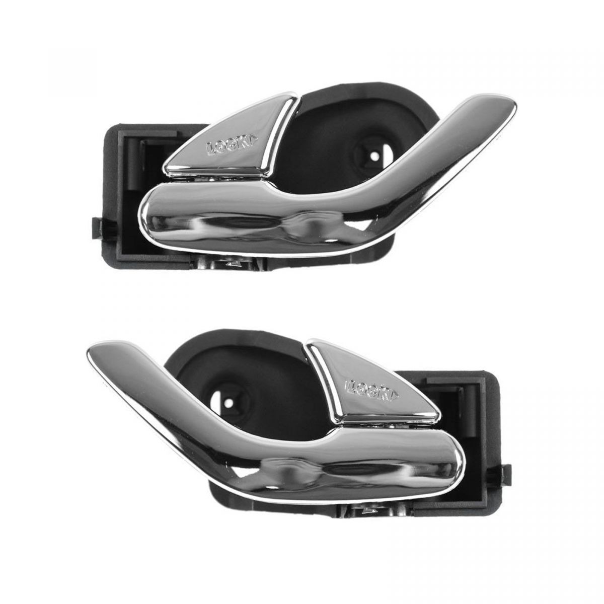 Inside Interior Inner Front Door Handle Pair Set for 0106 Mazda