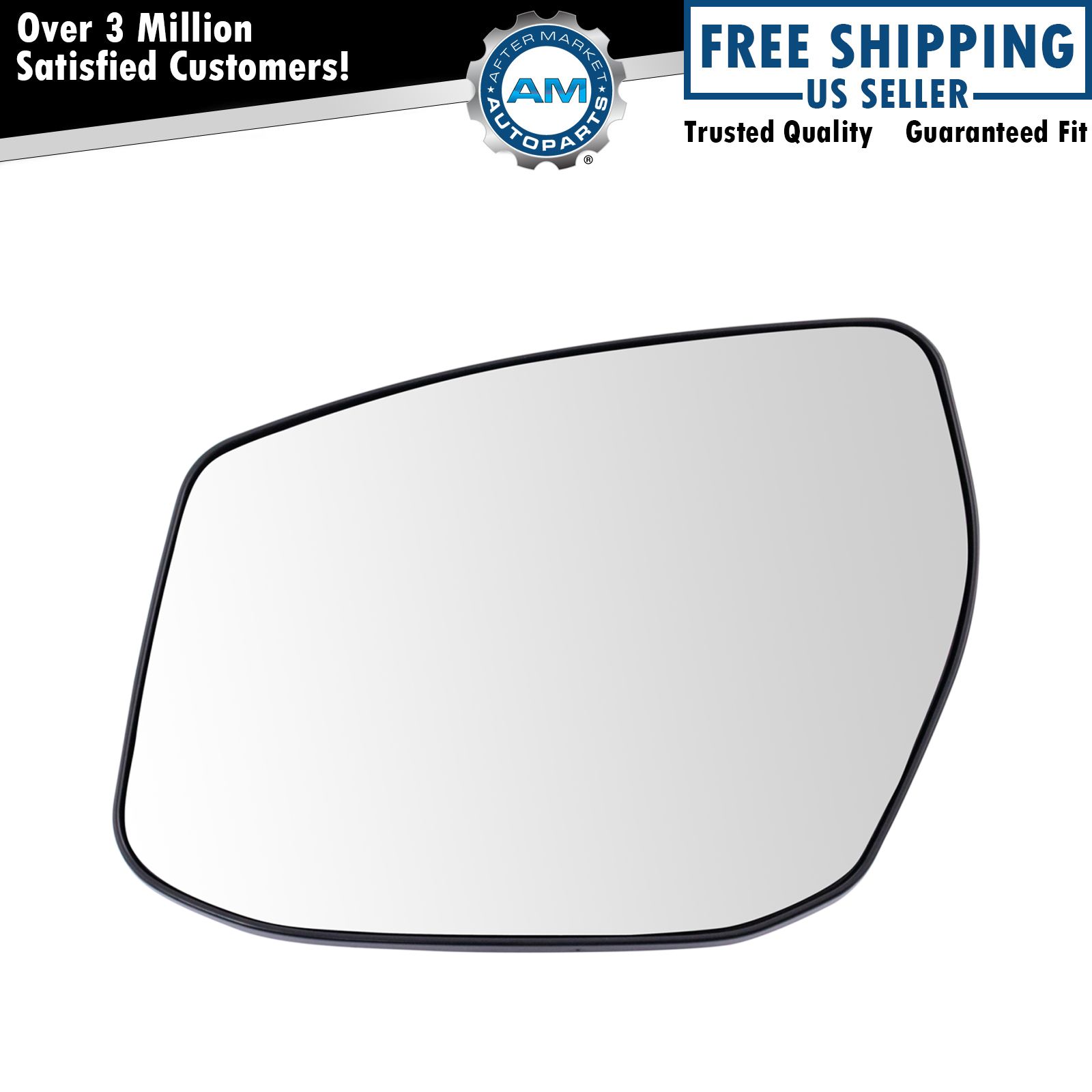 Exterior Side View Door Mirror Glass Heated LH for Nissan Sentra Altima New