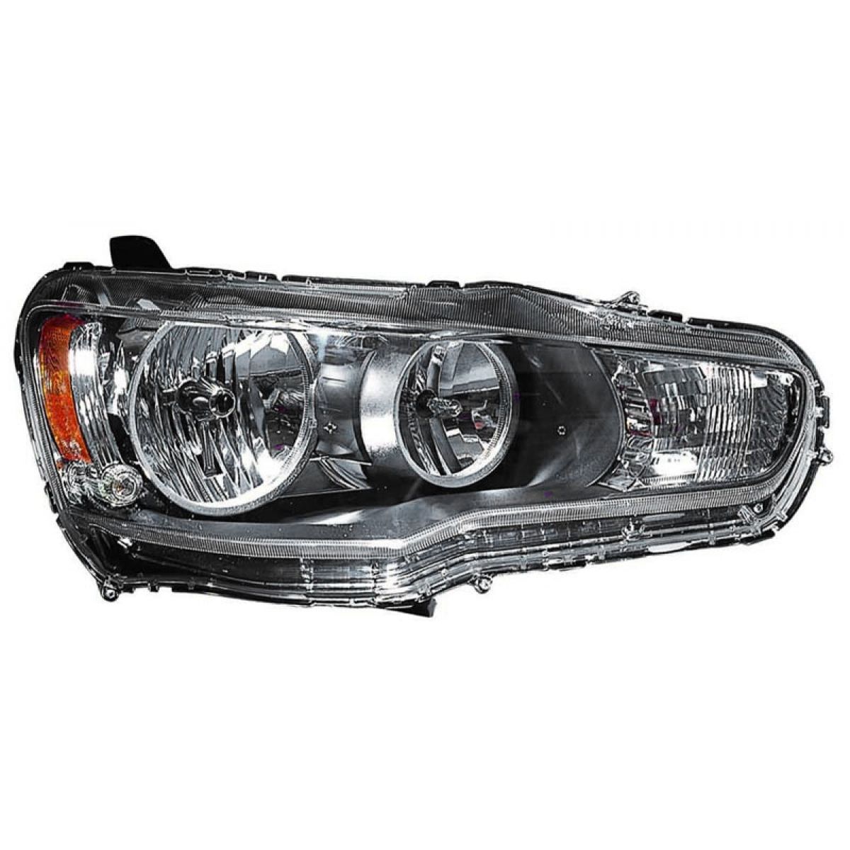 Headlight Headlamp Passenger Side Right RH for Mitsubishi Evo Evolution