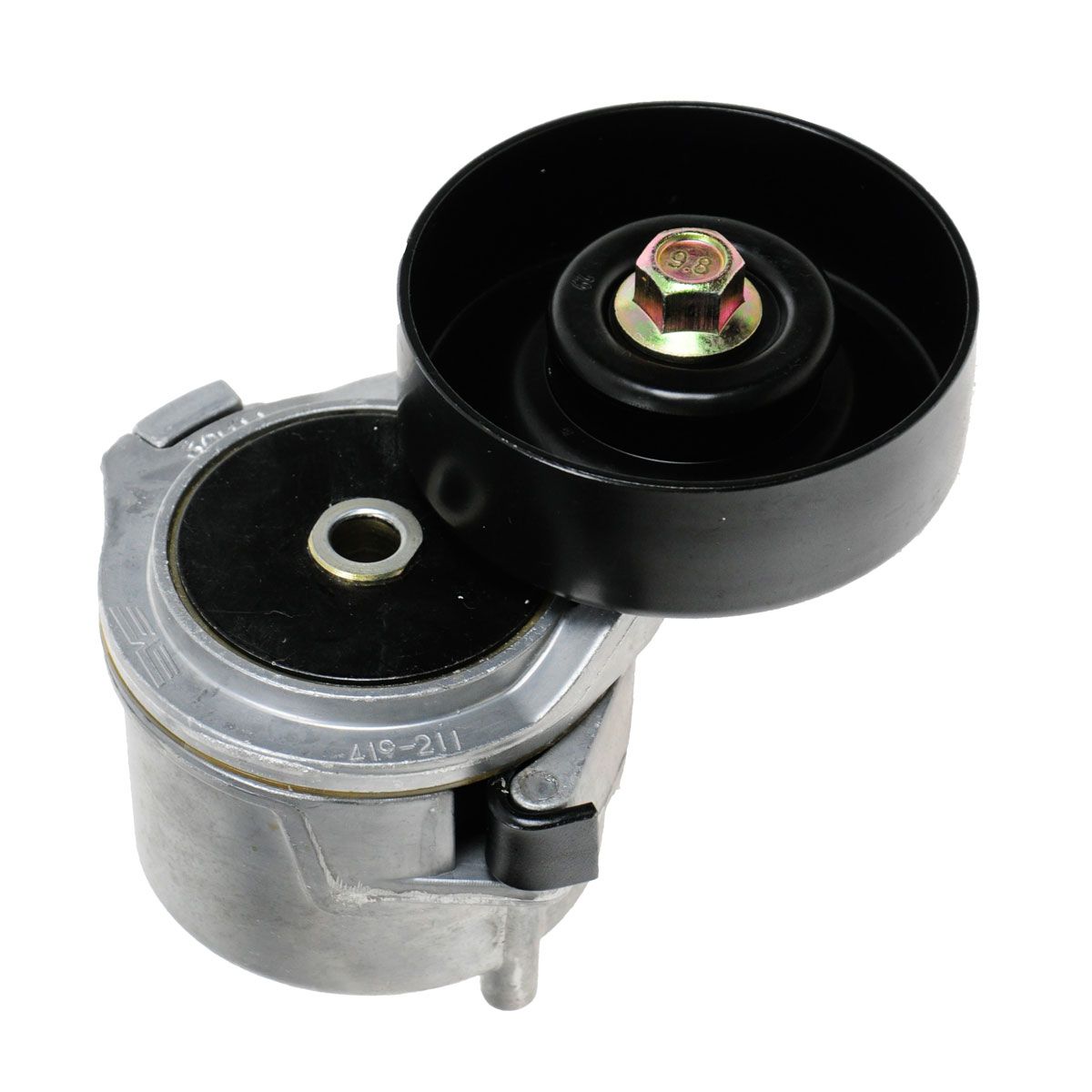 Serpentine Belt Tensioner & Smooth Pulley for Ford E150 E250 F150 4.2L