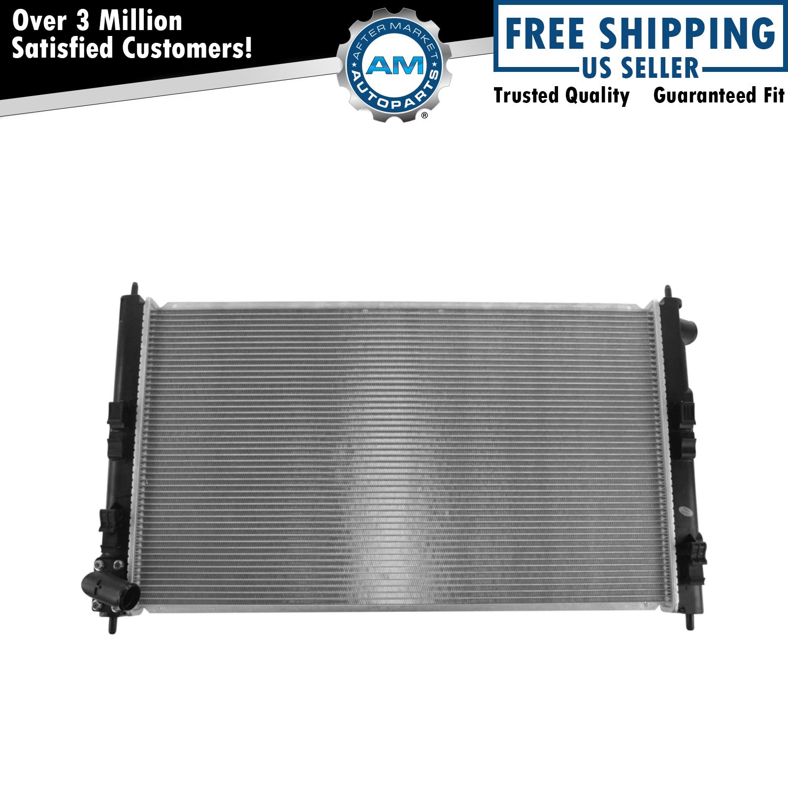 Radiator Assembly Aluminum Core Direct Fit for Mitsubishi Outlander Lancer New