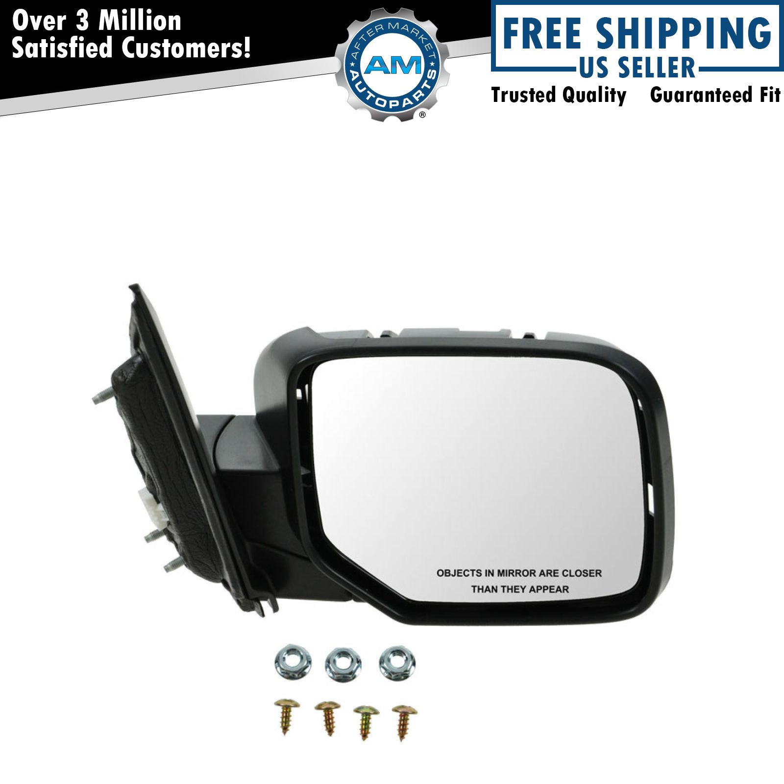 Side View Mirror Power Black Passenger Right RH for 09-13 Honda Pilot | eBay 2013 Honda Pilot Passenger Side Mirror Replacement